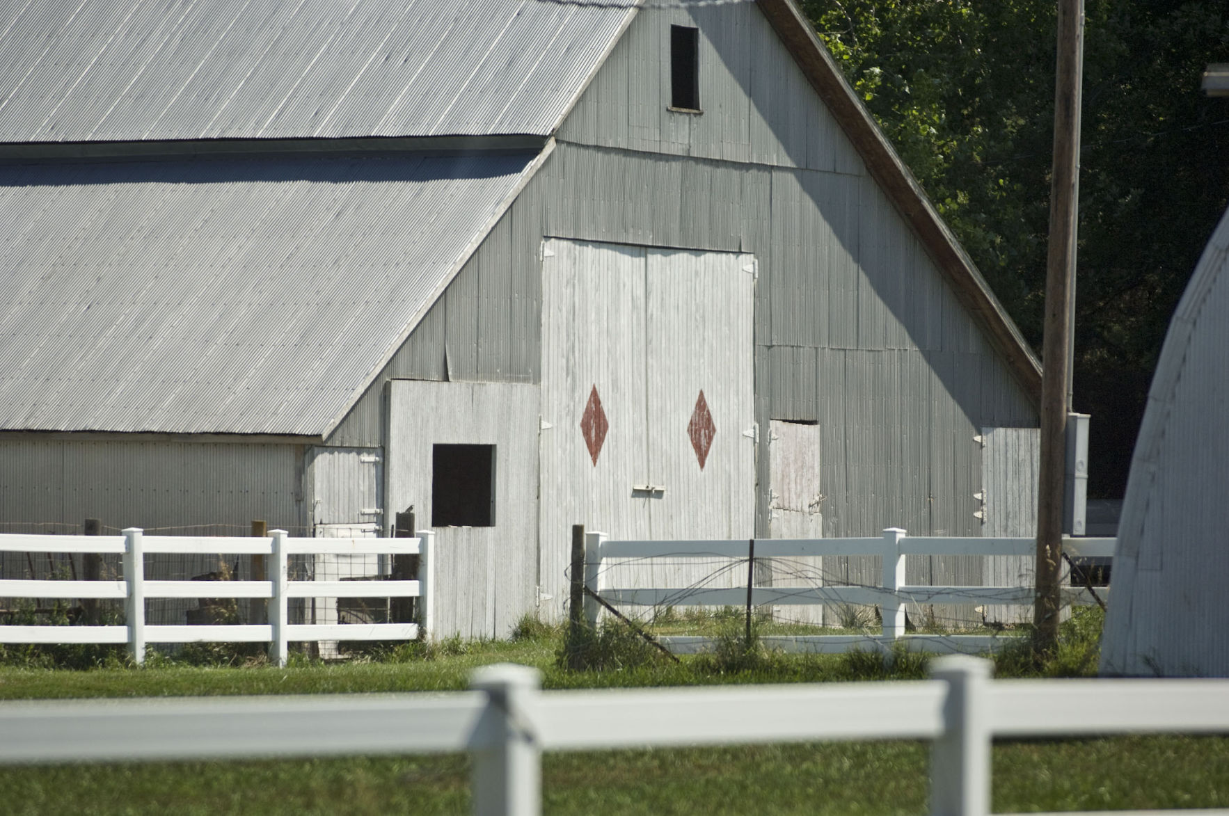 Barn with Diamonds